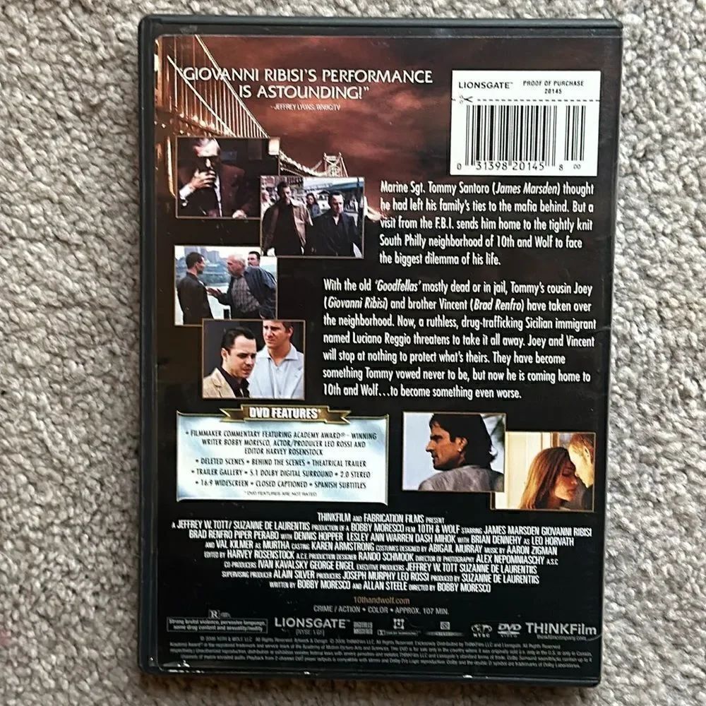 “10th & Wolf” Widescreen DVD! - Picture 2 of 5